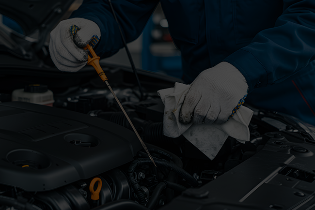 Transmission fluid check